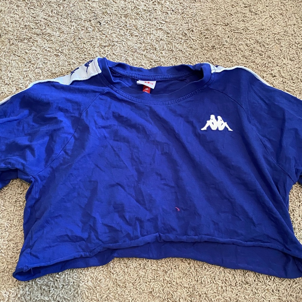 cropped kappa shirt